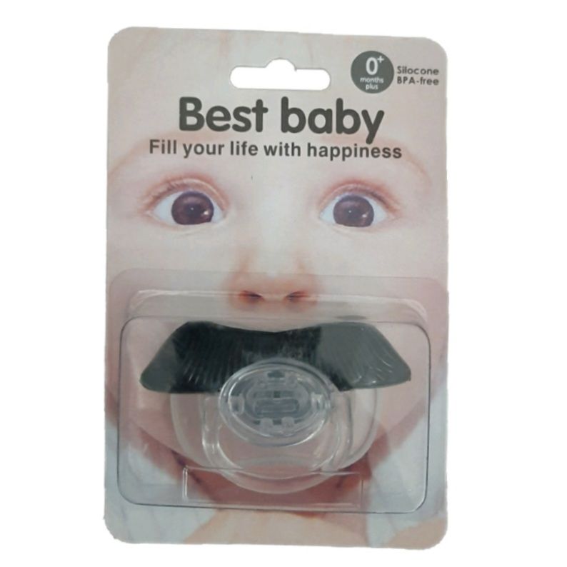 پستانک طرح سبیل مدل best baby کد 104